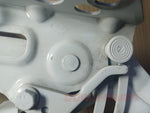 Load image into Gallery viewer, 2015-2020 MERCEDES-BENZ C-CLASS W205 DRIVER/PASSENGER LEFT/RIGHT HOOD HINGE BRACKET WHITE SET
