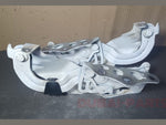 Load image into Gallery viewer, 2015-2020 MERCEDES-BENZ C-CLASS W205 DRIVER/PASSENGER LEFT/RIGHT HOOD HINGE BRACKET WHITE SET
