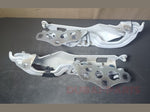 Load image into Gallery viewer, 2015-2020 MERCEDES-BENZ C-CLASS W205 DRIVER/PASSENGER LEFT/RIGHT HOOD HINGE BRACKET WHITE SET
