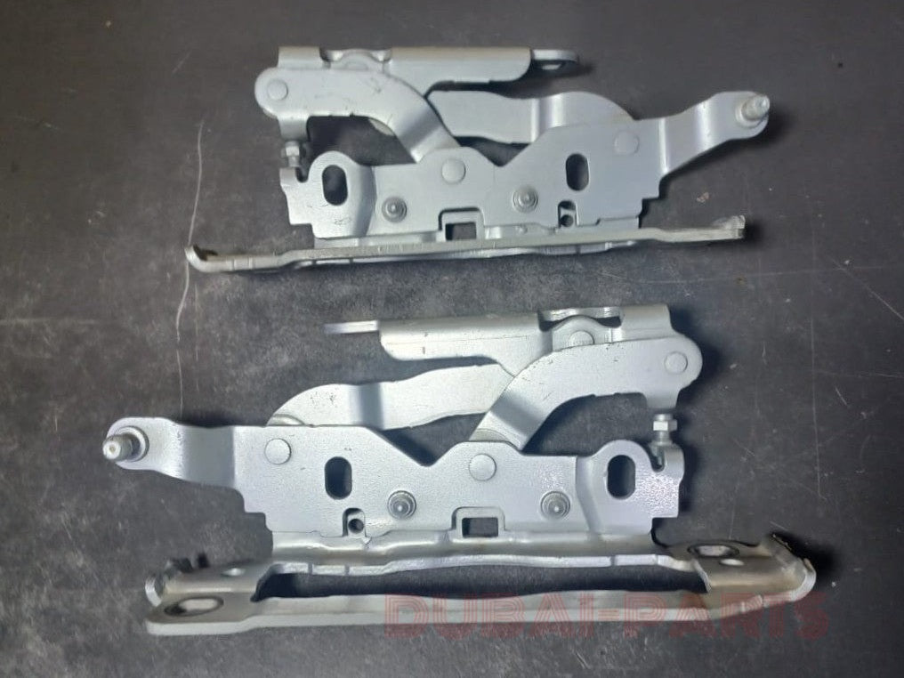 2008-2014 Mercedes-Benz C-Class C300 W204 FRONT RIGHT \ LEFT HOOD HINGE SET PAIR SILVER OEM