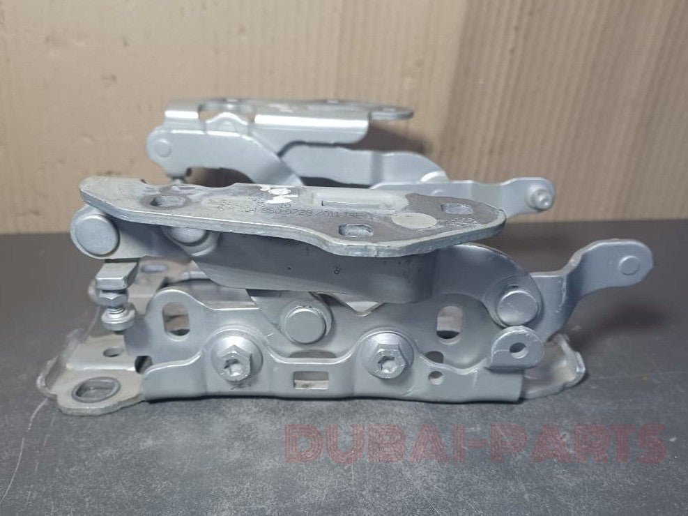 2008-2014 Mercedes-Benz C-Class C300 W204 FRONT RIGHT \ LEFT HOOD HINGE SET PAIR SILVER OEM