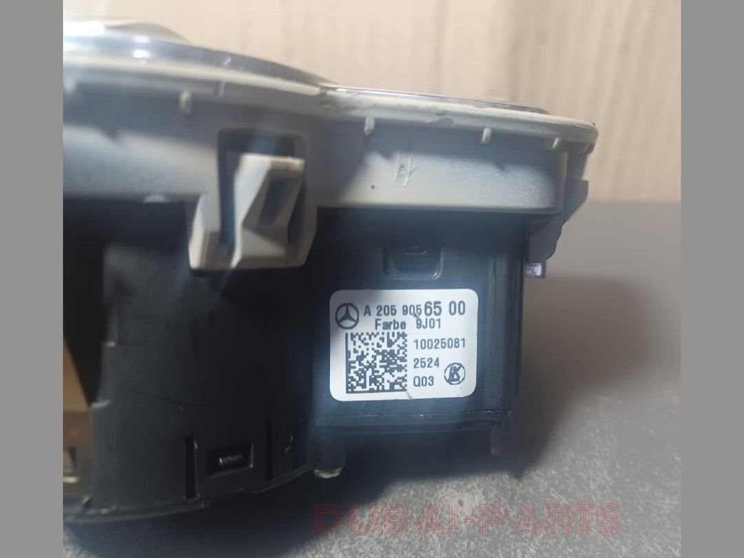 2015-2020 Mercedes-Benz C-Class W205 C300 Headlight Switch Beige A205 9056500 OEM