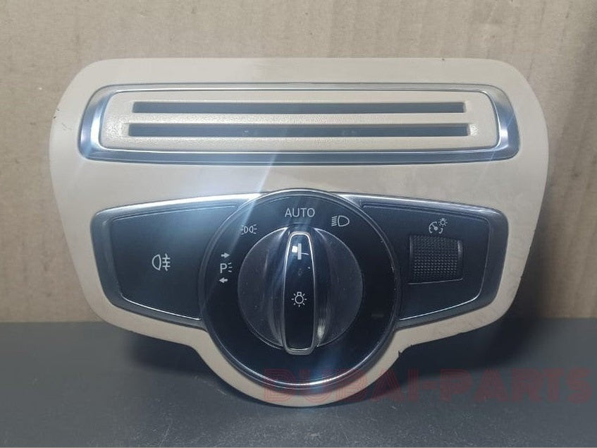 2015-2020 Mercedes-Benz C-Class W205 C300 Headlight Switch Beige A205 9056500 OEM
