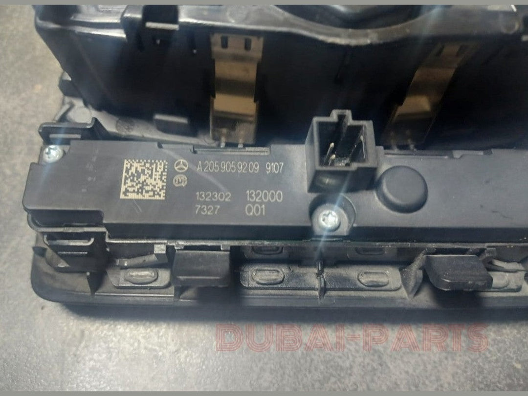 2015-2020 Mercedes-Benz C-Class W205 C300 Headlight Switch Black A205 9051810 OEM