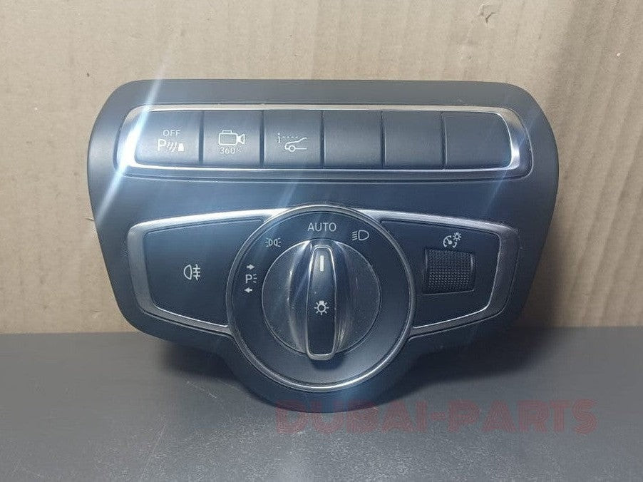 2015-2020 Mercedes-Benz C-Class W205 C300 Headlight Switch Black A205 9051810 OEM