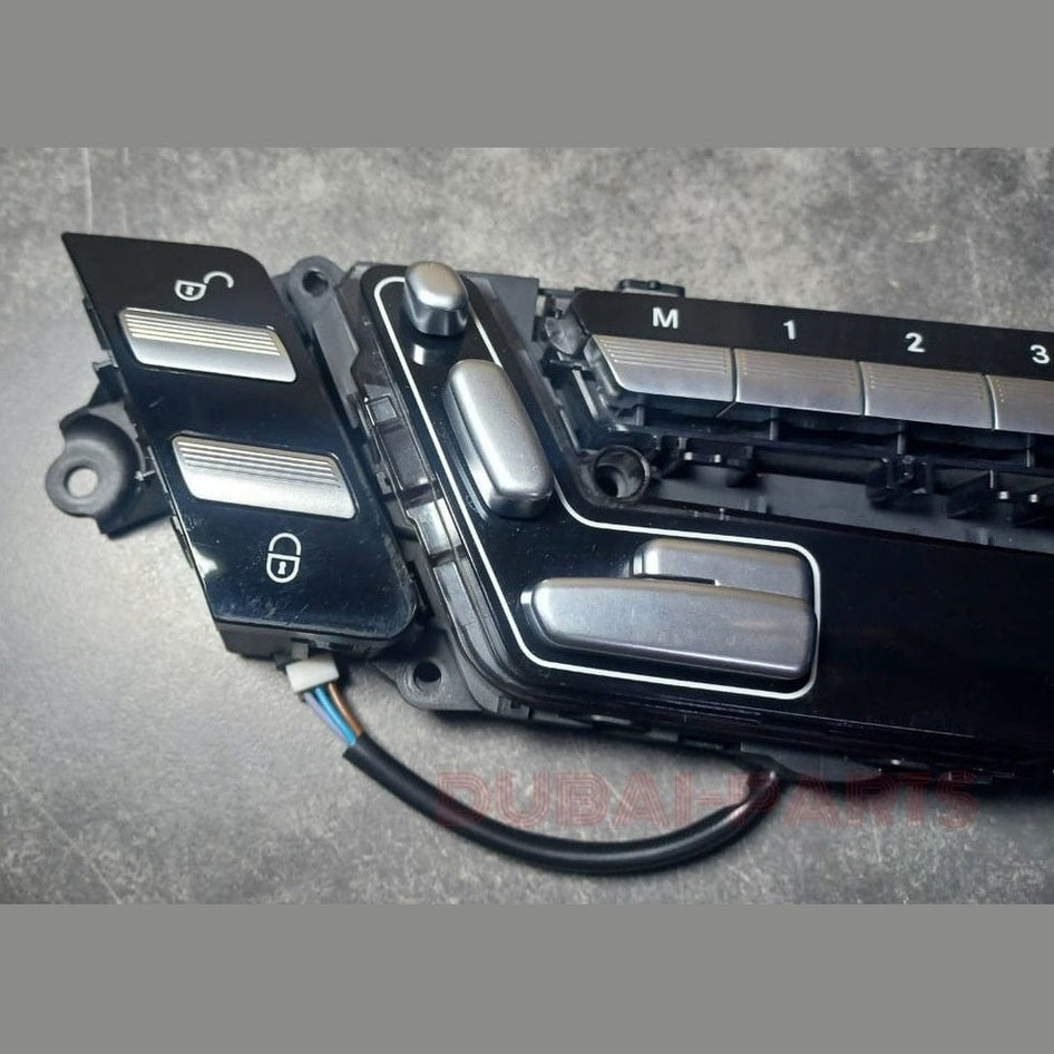 2006-2013 MERCEDES-BENZ W221 S-CLASS FRONT PASSENGER SEAT CONTROL SWITCH UNIT LHD A221 8701879 OEM