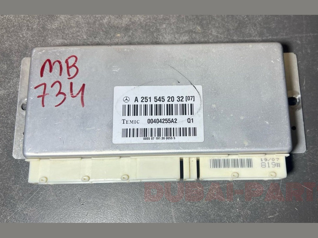 2007-2012 Mercedes-Benz W164 GL Air Suspension Airmatic Control Module A251 5452032 OEM