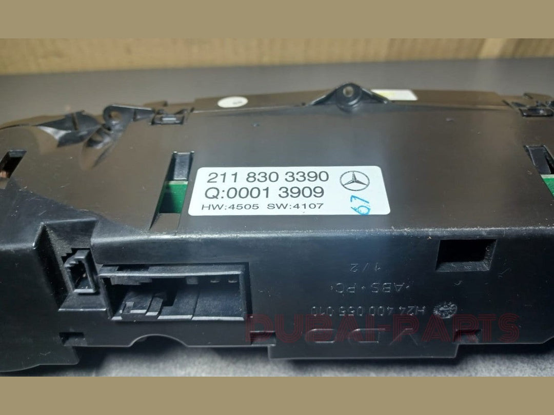 2007-2009 Mercede-Benz E-Class W211 E320 AC A/C Climate Control Switch A211 8303390 OEM