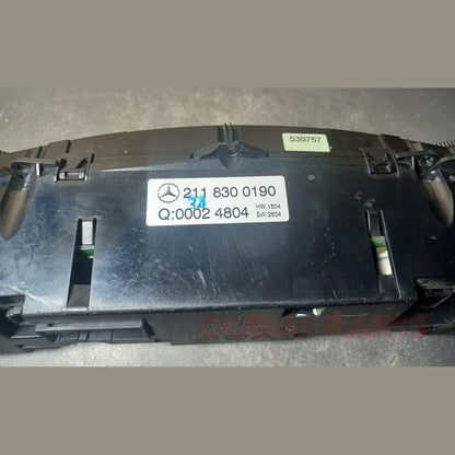 2007-2009 Mercede-Benz E-Class W211 E320 AC A/C Climate Control Switch A211 8300190 OEM