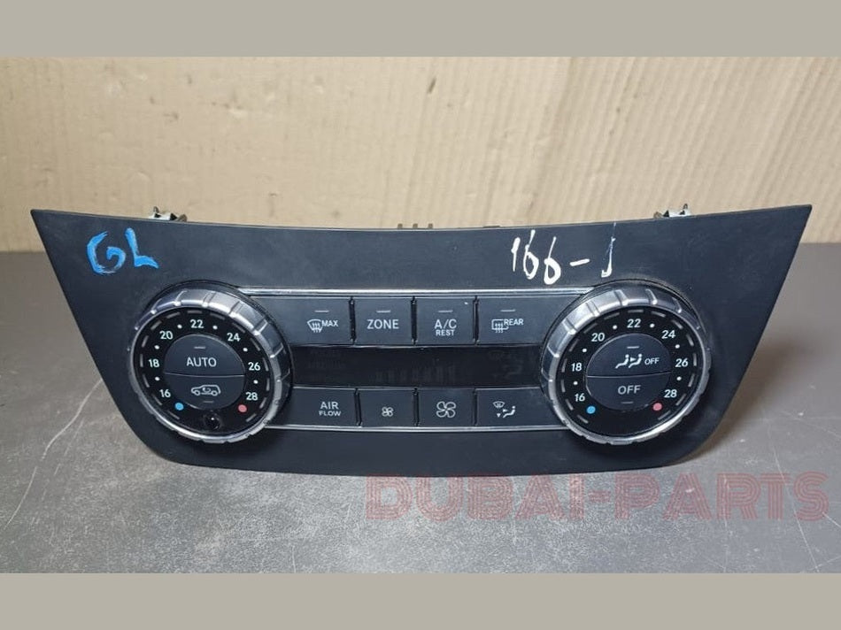 2014-2016 MERCEDES-BENZ W166 GL550 FRONT Heater A/c AC CLIAMTE TEMPERATURE CONTROL A166 9000506