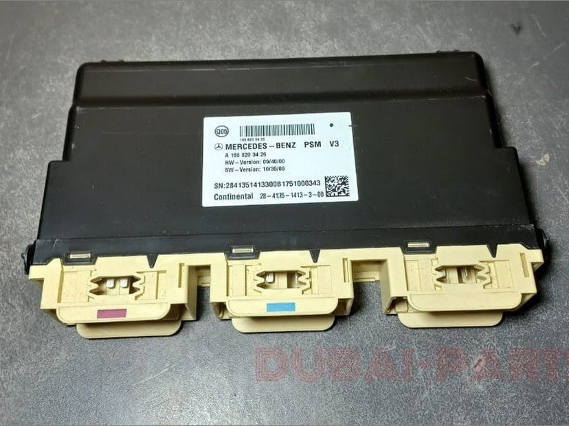 2016-2018 MERCEDES-BENZ GLE350 W166 FRONT RIGHT SEAT CONTROL MODULE A166 8203426 OEM