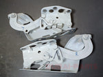 Load image into Gallery viewer, 2017-2022 MERCEDES-BENZ W213 E-CLASS LEFT AND RIGHT FRONT HOOD BONNET HINGE SET OEM WHITE
