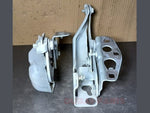 Load image into Gallery viewer, 2017-2022 MERCEDES-BENZ W213 E-CLASS LEFT AND RIGHT FRONT HOOD BONNET HINGE SET OEM WHITE
