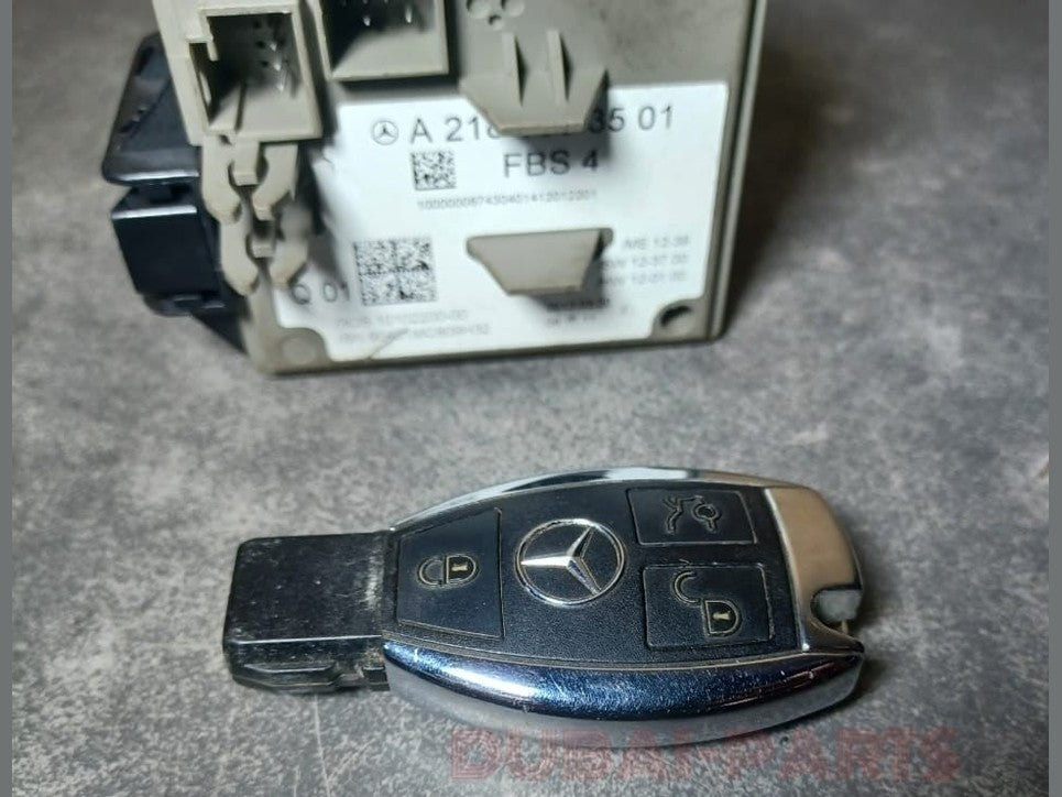 2014-2016 Mercedes-Benz W212 E350 E400 Ignition Switch Control Module W/ Key A218 9053501 OEM