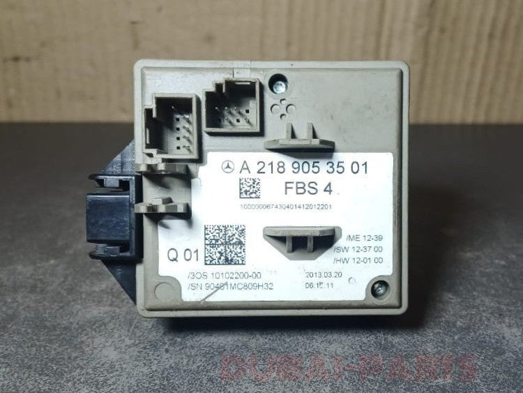 2014-2016 Mercedes-Benz W212 E350 E400 Ignition Switch Control Module W/ Key A218 9053501 OEM