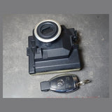 2017 MERCEDES-BENZ W205 C-CLASS IGNITION START STOP SWITCH MODULE BUTTON WITH KEY OEM