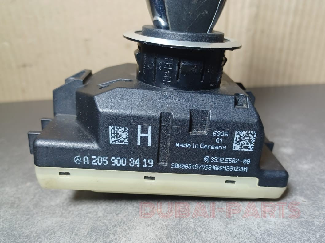 2017 MERCEDES-BENZ W205 C-CLASS IGNITION START STOP SWITCH MODULE BUTTON WITH KEY OEM