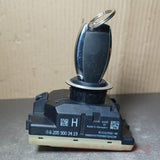 2017 MERCEDES-BENZ W205 C-CLASS IGNITION START STOP SWITCH MODULE BUTTON WITH KEY OEM