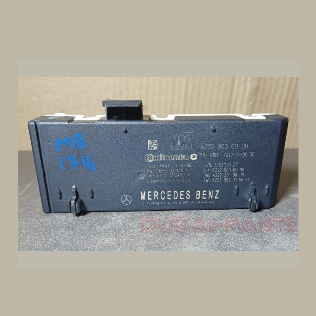MERCEDES-BENZ C-CLASS W205 REMOTE TAILGATE TRUNK RELEASE CONTROL MODULE A222 9006008 OEM