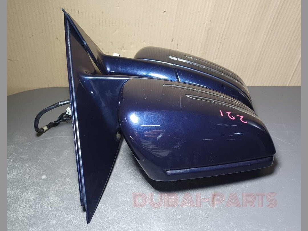 2007-2009 Mercedes-Benz S-Class W221 S550 Right \ Left Side Rear View Mirror Set Foldable With Signal Light