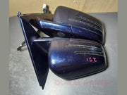 2007-2009 Mercedes-Benz S-Class W221 S550 Right \ Left Side Rear View Mirror Set Foldable With Signal Light