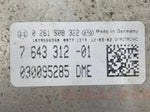 Load image into Gallery viewer, BMW 3,5 SERIES F30 F10 F11 X3 F25 N20 ENGINE CONTROL UNIT DME ECU SET 7643312 USED
