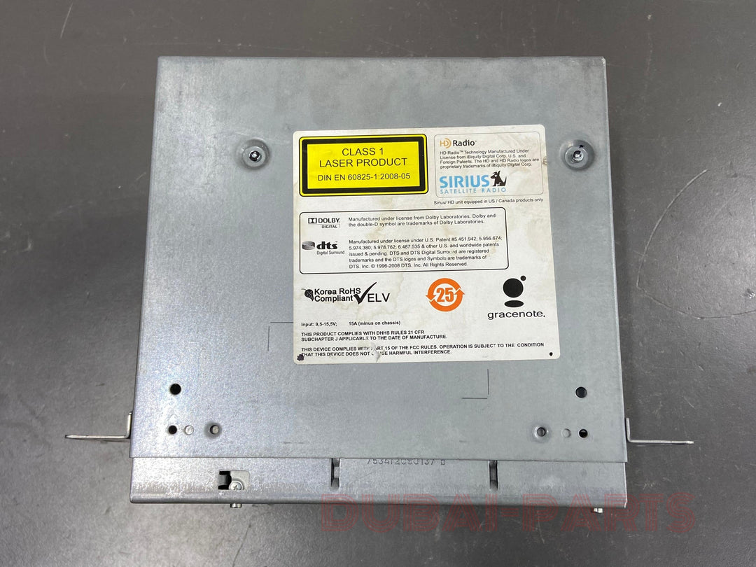 2011-2012 BMW F10 F11 AM FM CD PLAYER RECEIVER UNIT CONTROL MODULE 9274572 OEM USED