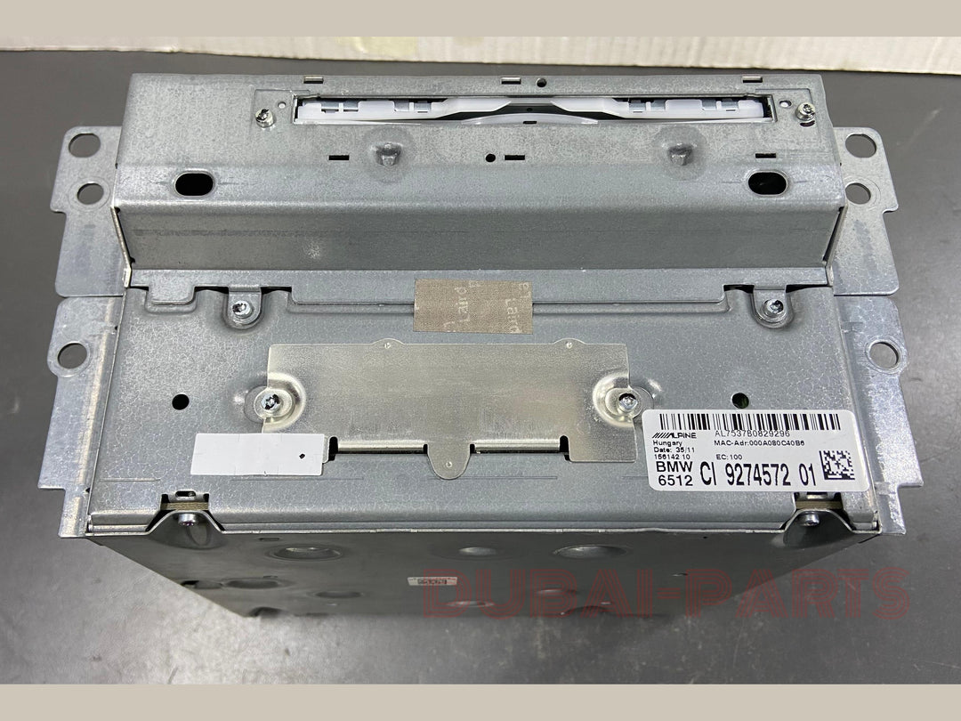 2011-2012 BMW F10 F11 AM FM CD PLAYER RECEIVER UNIT CONTROL MODULE 9274572 OEM USED