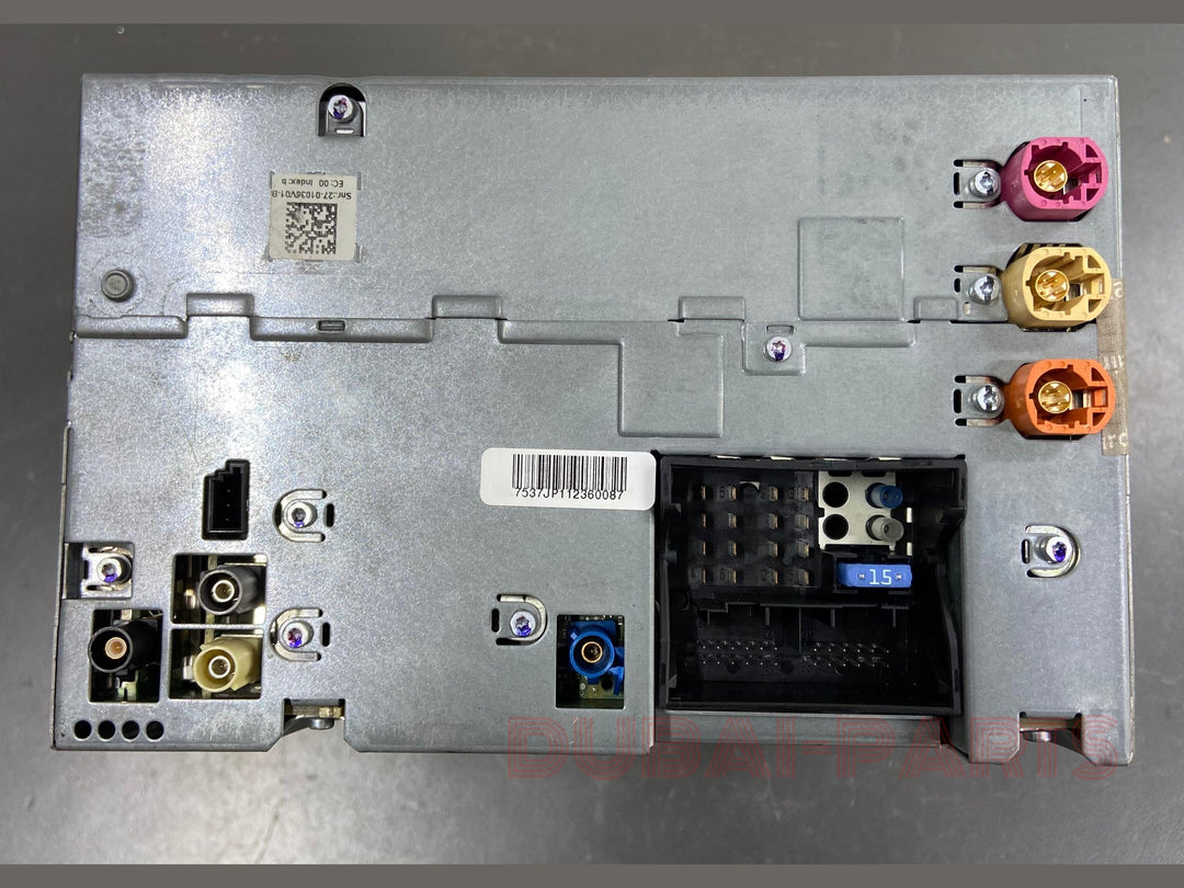 2011-2012 BMW F10 F11 AM FM CD PLAYER RECEIVER UNIT CONTROL MODULE 9274572 OEM USED