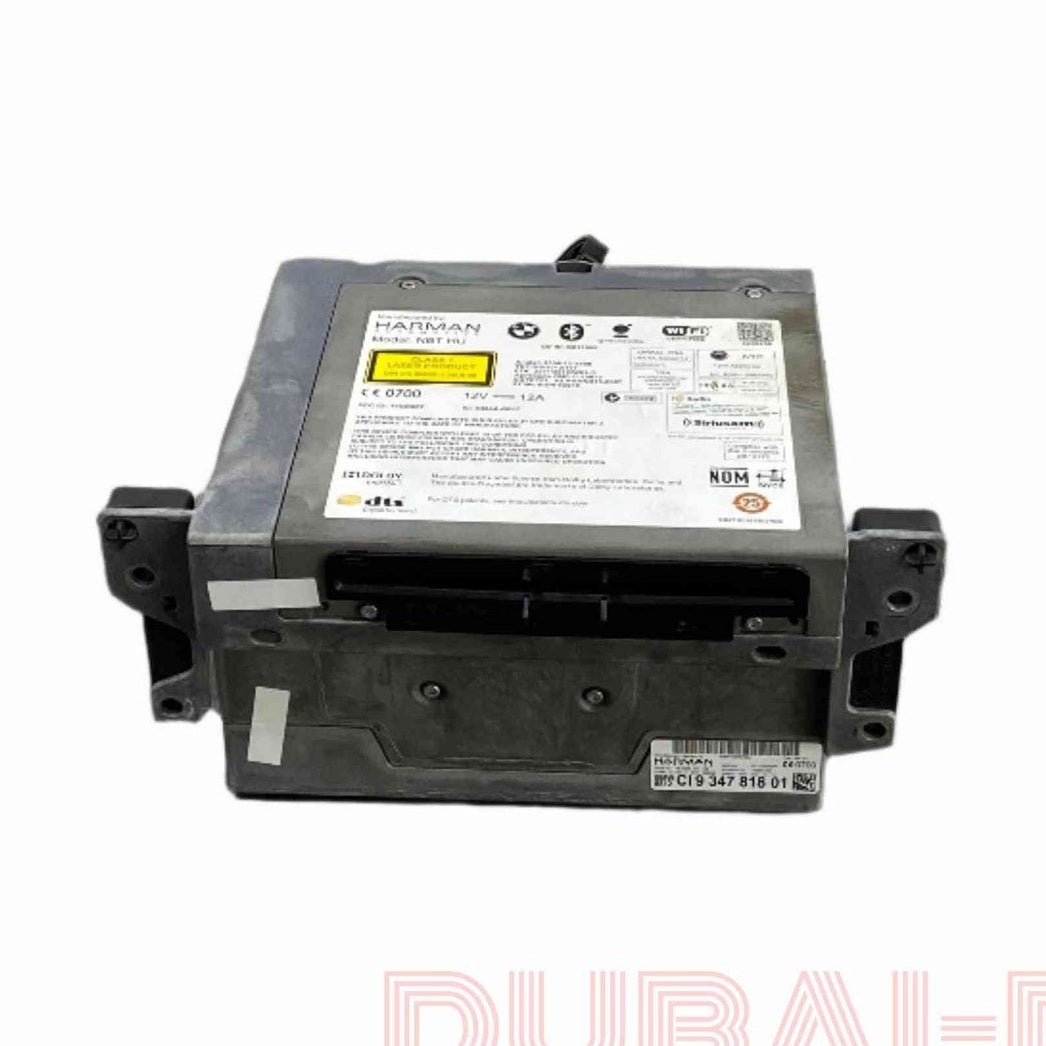 وحدة رأس صوتية أصلية من BMW، طرازات 6 F06 F12، 7 F01، X5 F15، X6 F16، مزودة بنظام ملاحة عالي الجودة، رقم القطعة NBT9347818، مستعملة.