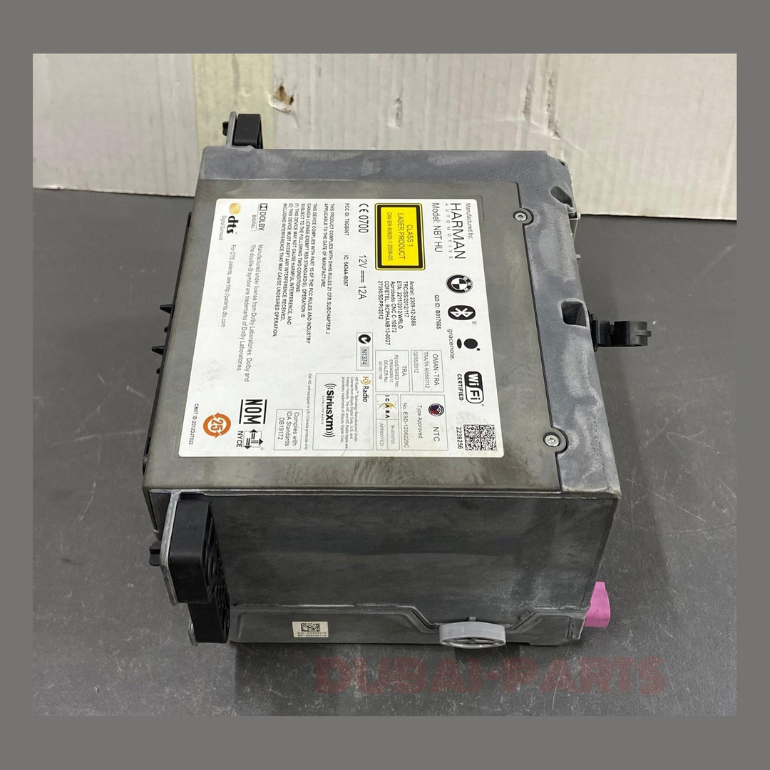 وحدة رأس صوتية أصلية من BMW، طرازات 6 F06 F12، 7 F01، X5 F15، X6 F16، مزودة بنظام ملاحة عالي الجودة، رقم القطعة NBT9347818، مستعملة.