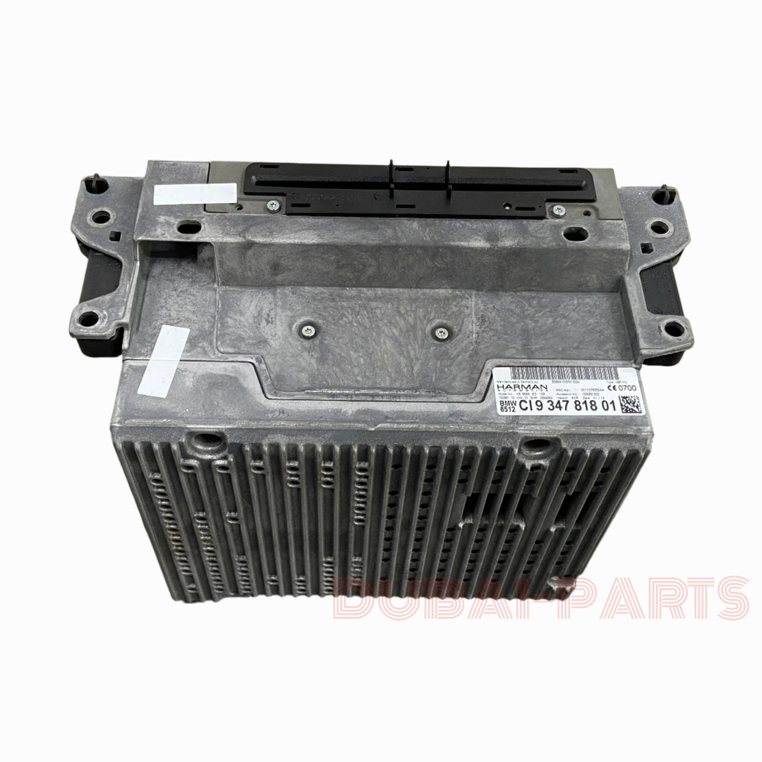 وحدة رأس صوتية أصلية من BMW، طرازات 6 F06 F12، 7 F01، X5 F15، X6 F16، مزودة بنظام ملاحة عالي الجودة، رقم القطعة NBT9347818، مستعملة.