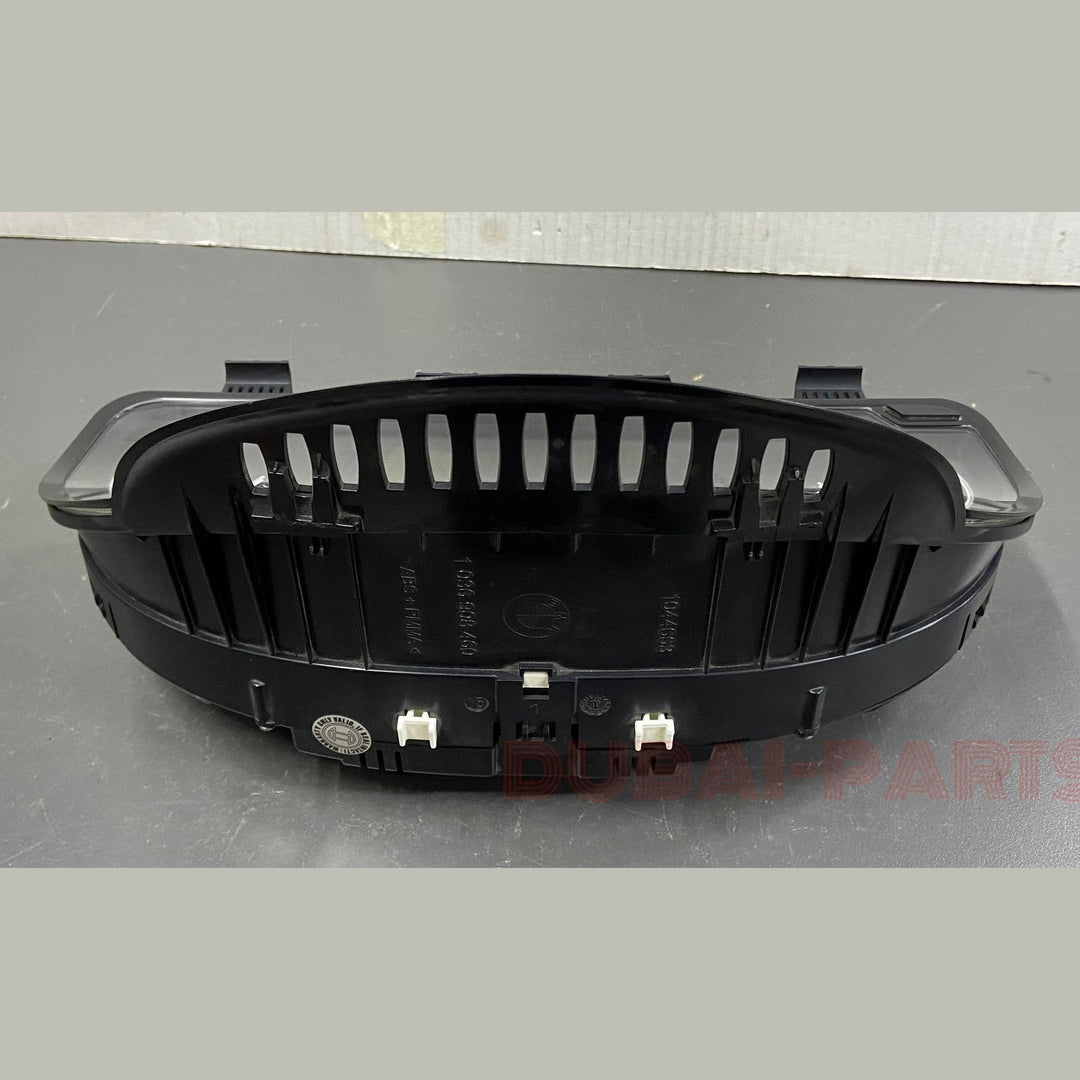 لوحة عدادات أصلية من BMW، طرازات F01، F04، F06، F10، F11، F12، F13، F25، عداد سرعة، شاشة عرض رأسية (HUD)، رقم القطعة 9291390، مستعملة