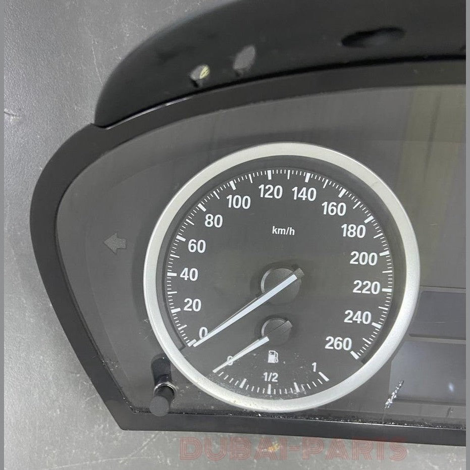 عداد سرعة ومسافة أصلي لسيارة BMW E70 X5 موديلات 2007-2013، رقم القطعة 6976284، مستعمل