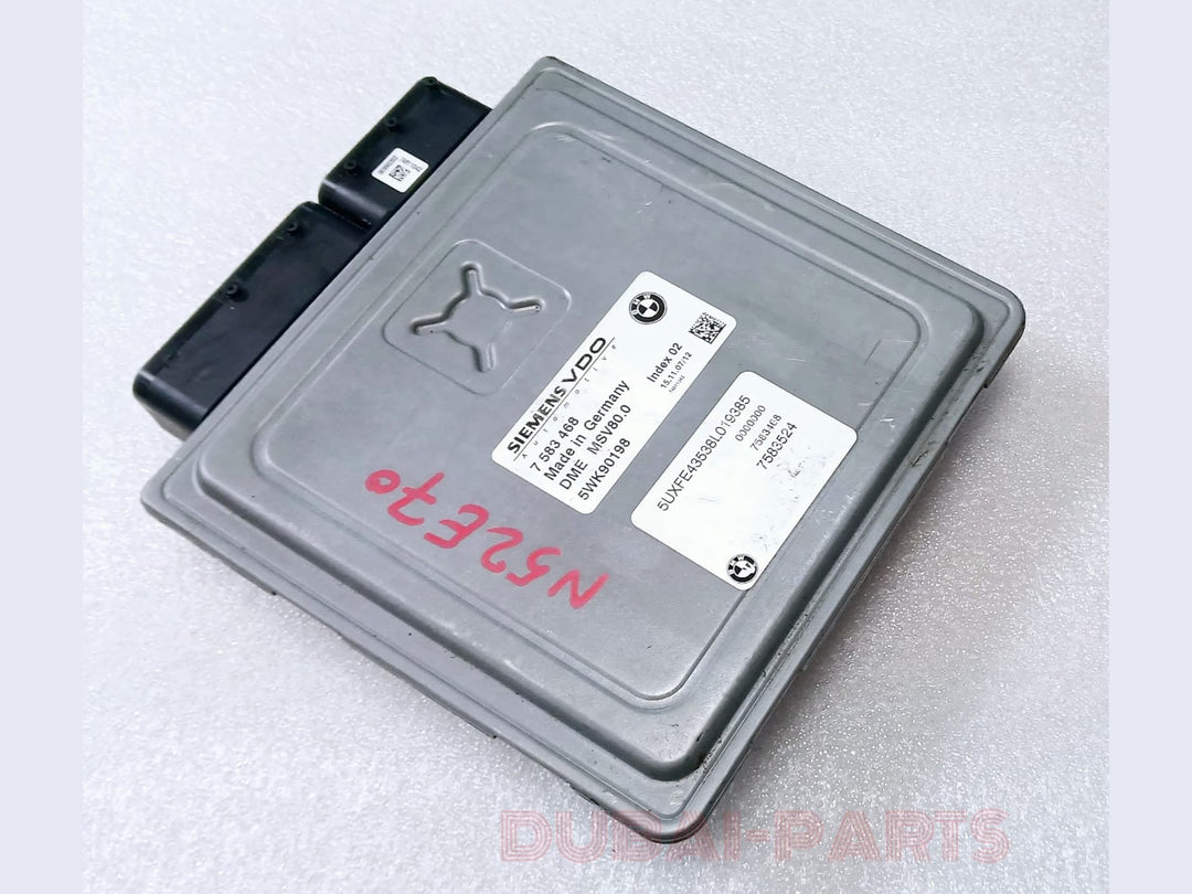 BMW E70 2008 N52N ENGINE CONTROL UNIT ECU MODULE DME MSV80.0 7583468