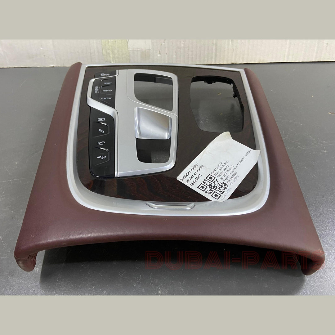 OEM 2016-2021 BMW 750I G12 FRONT CONSOLE PARK ASSIST AUTO HOLD SWITCH PANEL 9321365 USED ITEM