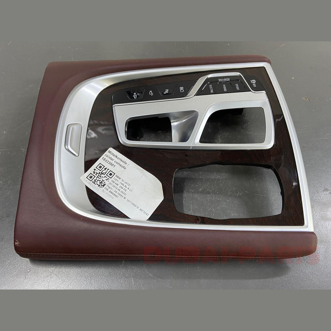 OEM 2016-2021 BMW 750I G12 FRONT CONSOLE PARK ASSIST AUTO HOLD SWITCH PANEL 9321365 USED ITEM