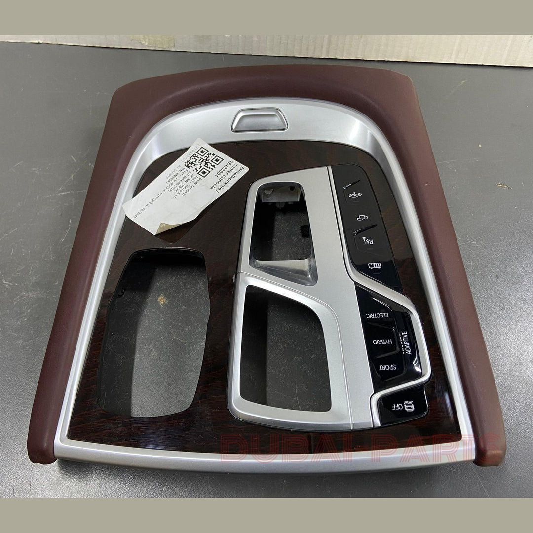 OEM 2016-2021 BMW 750I G12 FRONT CONSOLE PARK ASSIST AUTO HOLD SWITCH PANEL 9321365 USED ITEM