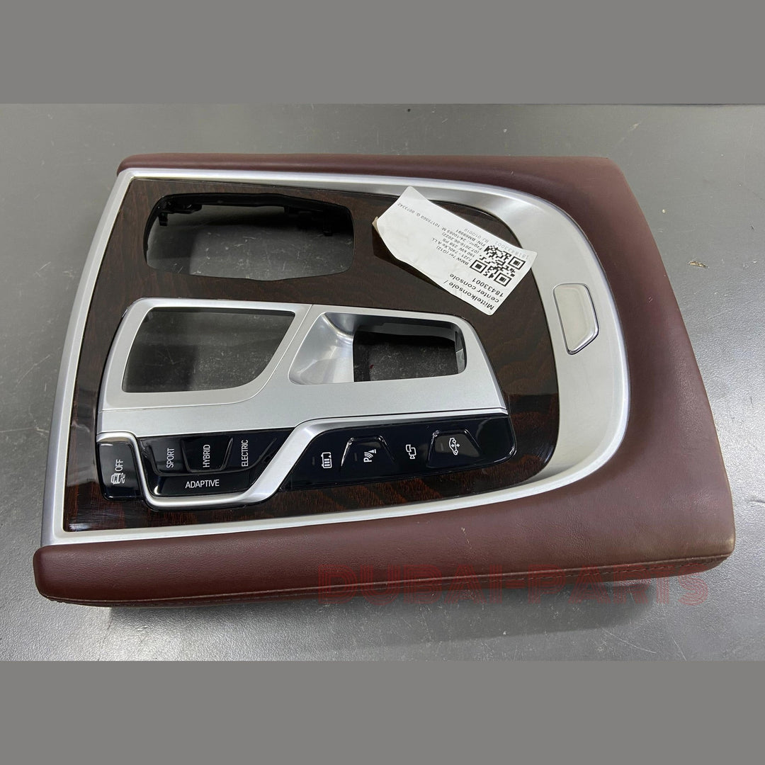OEM 2016-2021 BMW 750I G12 FRONT CONSOLE PARK ASSIST AUTO HOLD SWITCH PANEL 9321365 USED ITEM