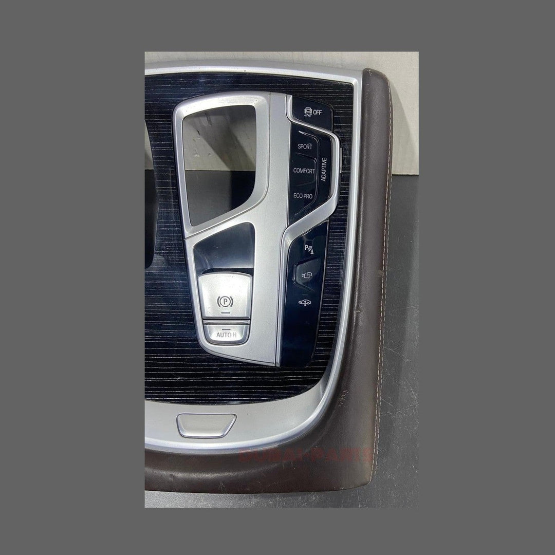 لوحة تزيين الكونسول الوسطي الأصلية لسيارات BMW الفئة السابعة G11 و G12، رقم القطعة 9321366، مستعملة