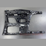 OEM BMW G30 G31 G32 530I 540I Center Console Trim Molding Wood Gloss Black 9383987 Used Item