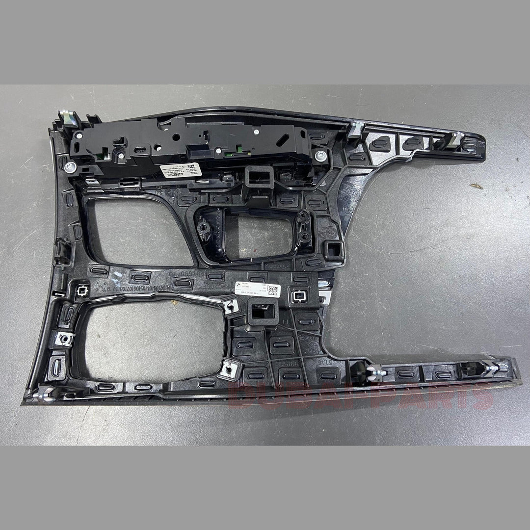 OEM BMW G30 G31 G32 530I 540I Center Console Trim Molding Wood Gloss Black 9383987 Used Item