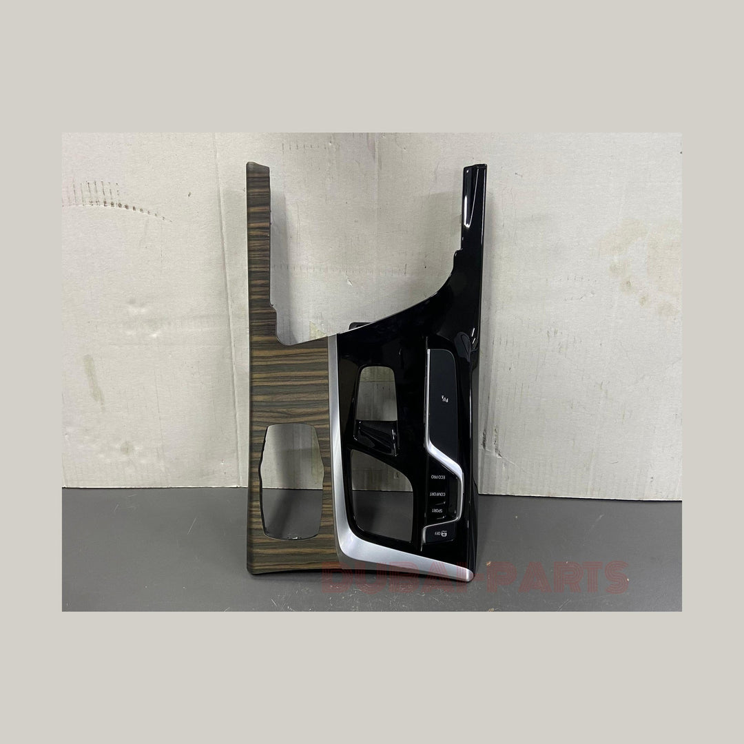 OEM BMW G30 G31 G32 530I 540I Center Console Trim Molding Wood Gloss Black 9383987 Used Item