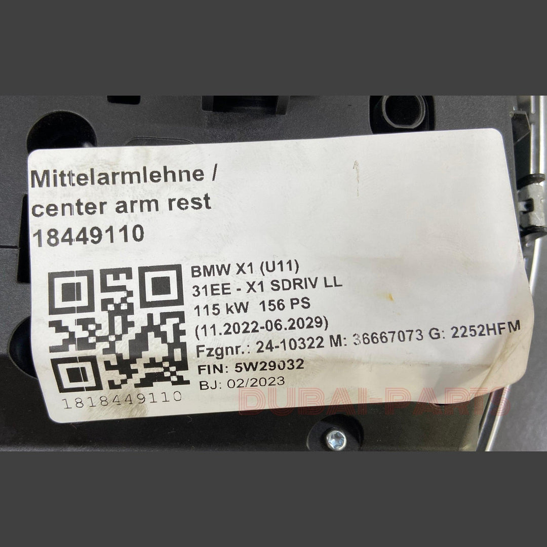 OEM BMW Control Panel Centre Console 5A797B5 2' U06 Active Tourer X1 U11 U12 USED ITEM