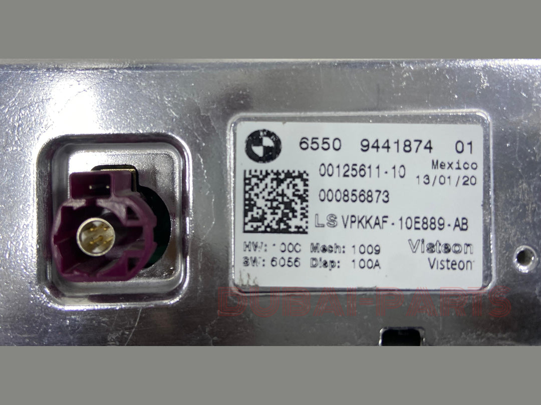 OEM BMW X5 X6 X7 AUDIO & SAT NAV DISPLAY SCREEN - 9441874 USED ITEM