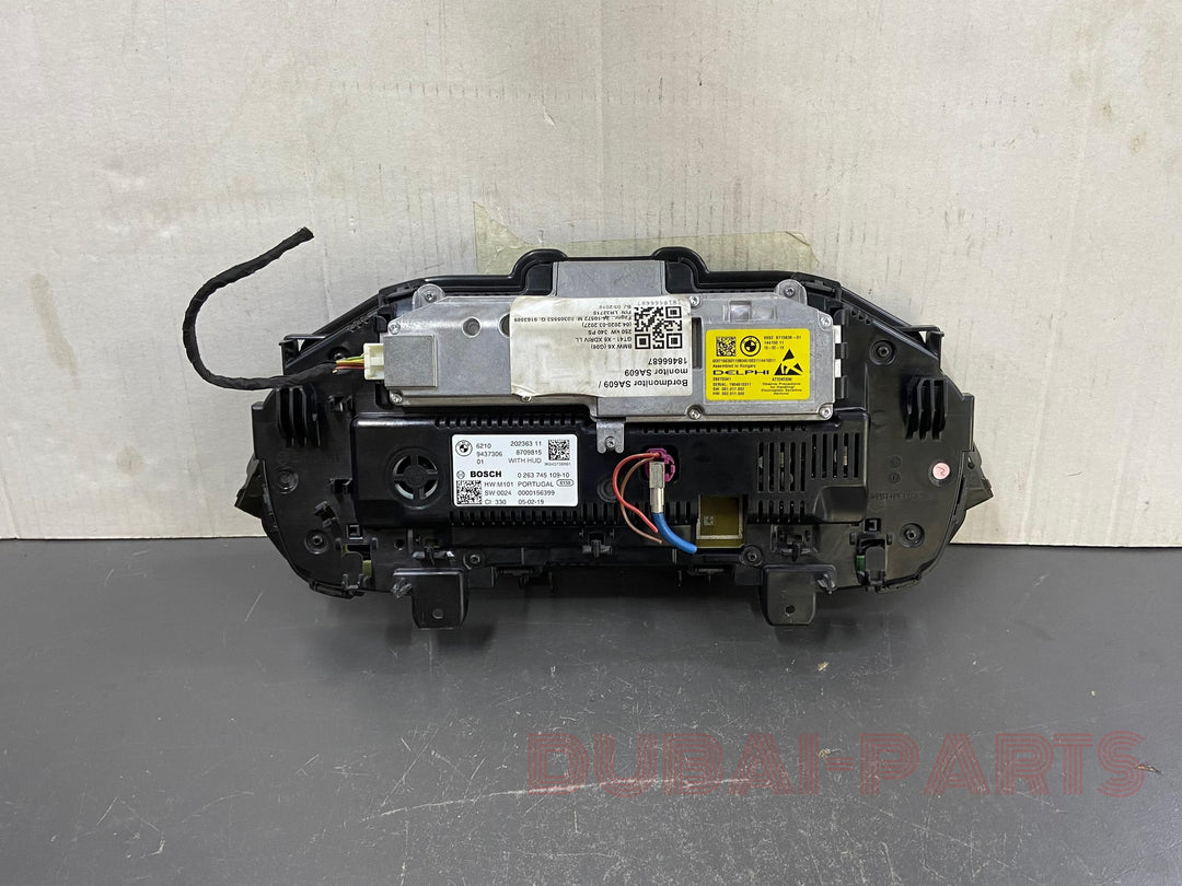 OEM BMW G20 G21 G30 G31 G01 G06 INSTRUMENT CLUSTER SPEEDOMETER LIVE COCKPIT HUD 9437306 USED ITEM
