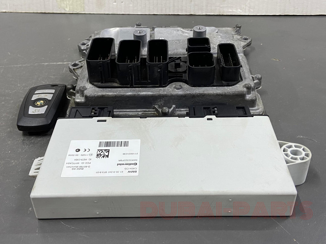 OEM BMW F07 N55 ENGINE CONTROL UNIT COMPUTER DME ECU SET 7620419 BOSCH USED ITEM