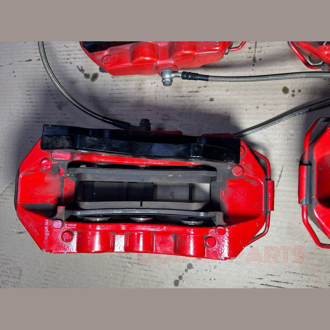 Mercedes-Benz E63 W212 E-Class Front \ Rear Brembo Red Brake Caliper Set of 4