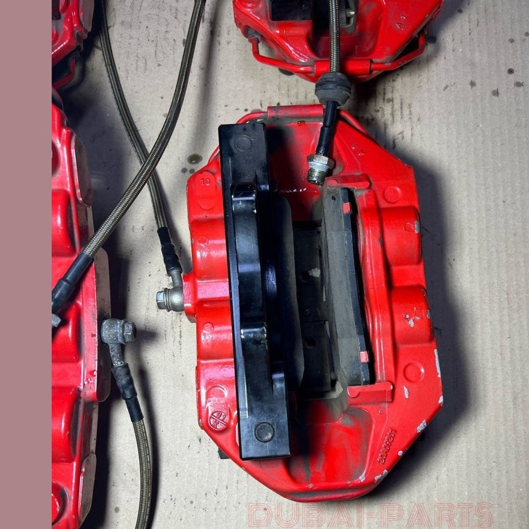 Mercedes-Benz E63 W212 E-Class Front \ Rear Brembo Red Brake Caliper Set of 4