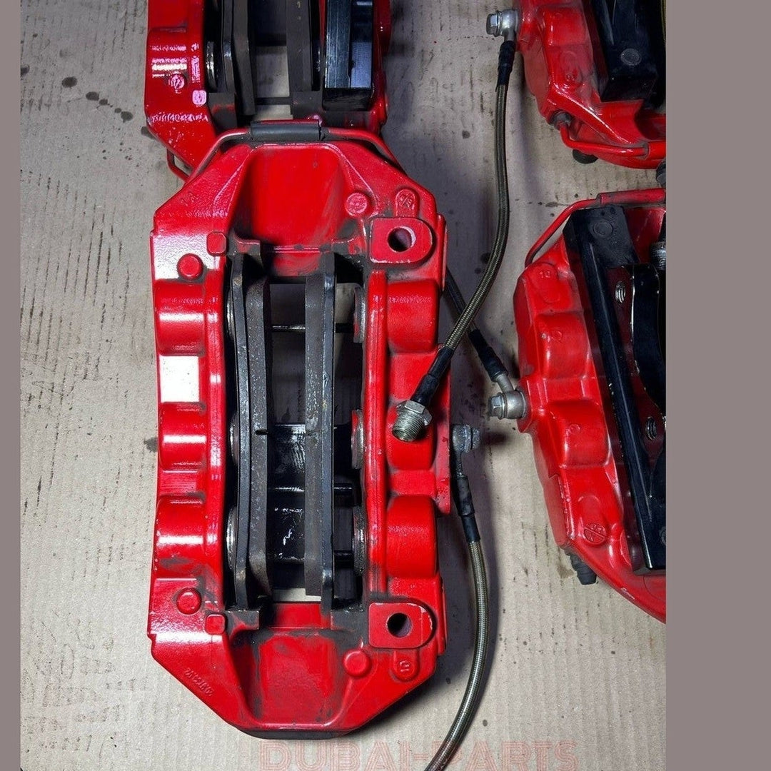 Mercedes-Benz E63 W212 E-Class Front \ Rear Brembo Red Brake Caliper Set of 4